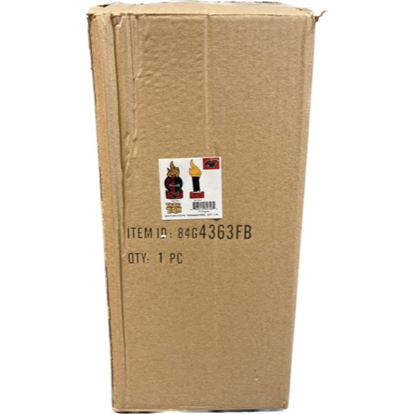 New York Rangers Statue Lit Team Puck TIKI Lawn Patio Outdoor NEW IN BOX - Picture 5 of 5